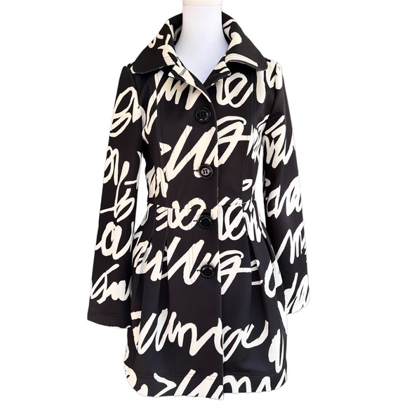 LUII LES HALLES GRAPHIC SATEEN COAT - Picture 2 of 10